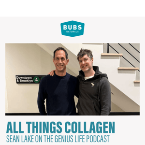 BUBS on The Genius Life Podcast