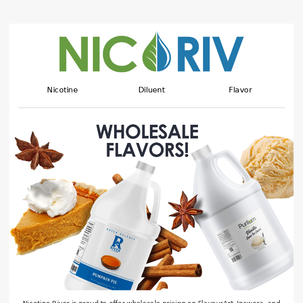 Wholesale Flavors!