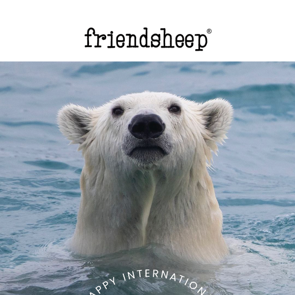 15% Off - It's International Polar Bear Day! 💙🐻‍❄️