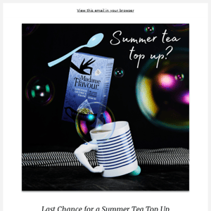 ❤ Summer Top Up - Last Chance