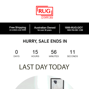 ⏱️ Hurry ⏱️ Last Day Today