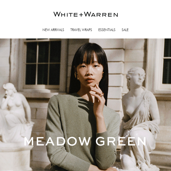 The Color To Covet: Meadow Green