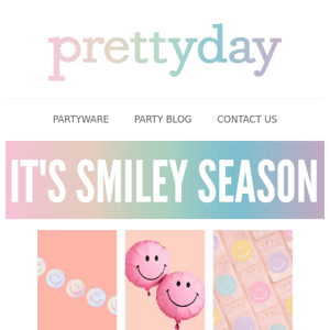 It's Smiley Season! 😀