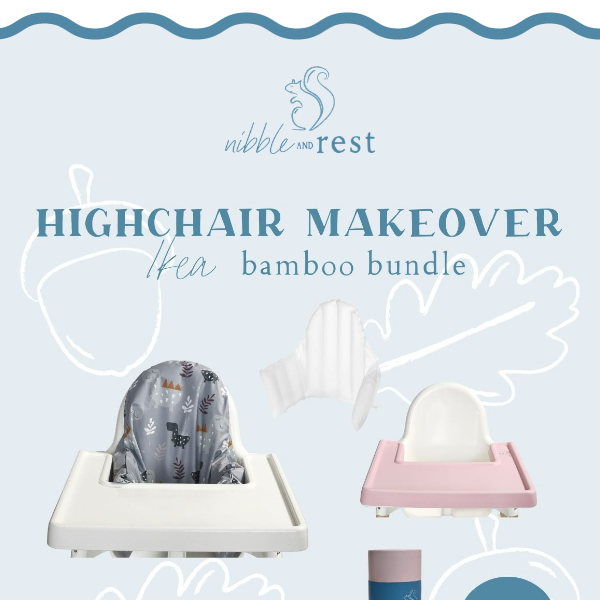 Give your IKEA highchair a makeover!