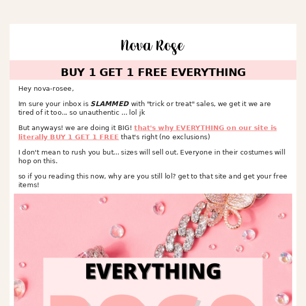 🟠 Buy 1 get 1 FREE (literally everything)  👻