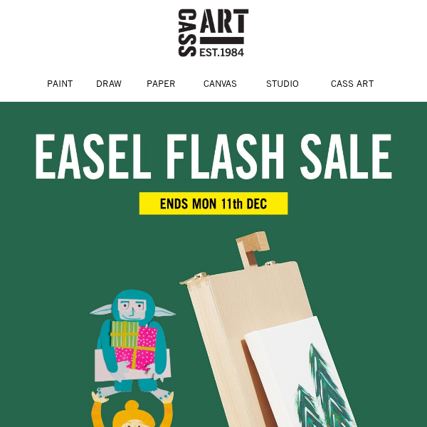 Easel Flash Sale is ON!