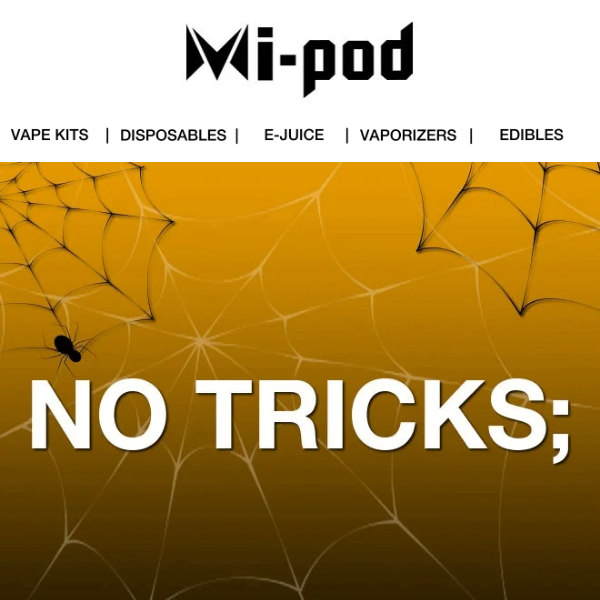 Trick-or-Treat Yourself: Halloween Discounts Up to 31% Off at Mi-Pod