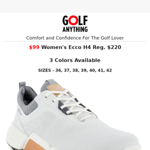 ⭐$99 ECCO ⭐ Women's Golf Shoes Reg $220