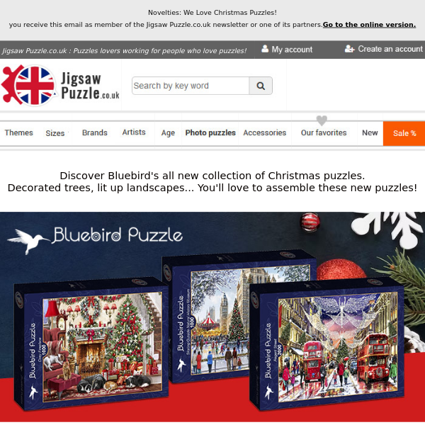 Novelties: We Love Christmas Puzzles!