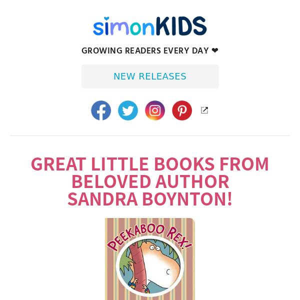 Beloved books from author Sandra Boynton