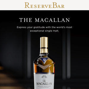 The Macallan: The Best Gift for Scotch Lovers