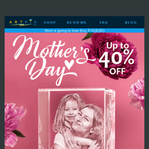 Ready to make this Mother’s Day the best ever? 🎁