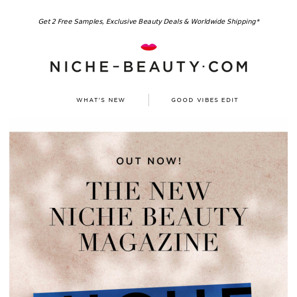 Hot Off the Press: New Niche Beauty Magazine!