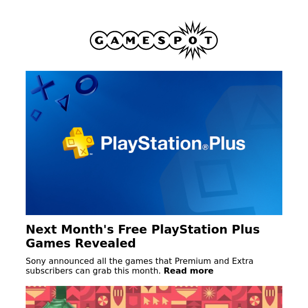 Next Month's Free PlayStation Plus Games Revealed