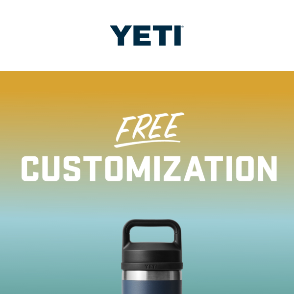 Happening Now: Free Customization