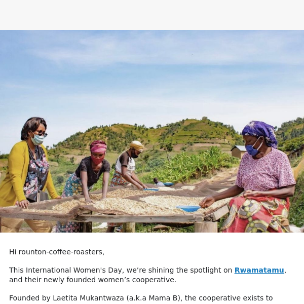 The Rwamatamu Women's Cooperative 🇷🇼
