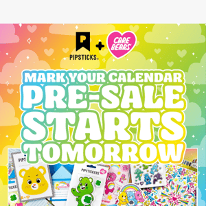 ⏰ Care Bears launches TOMORROW ⏰