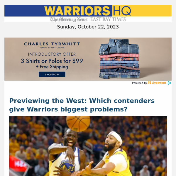 Warriors' win gives Watson edge over Augustin – East Bay Times