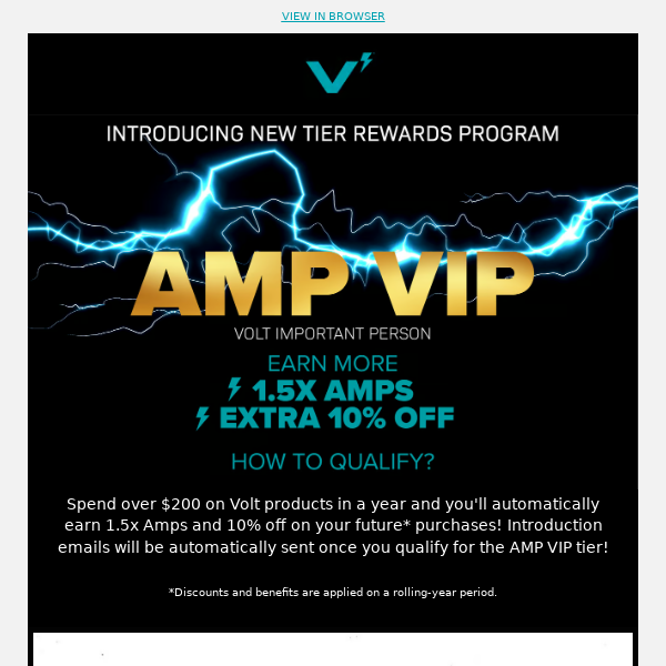 New AMP VIP Rewards Tier!