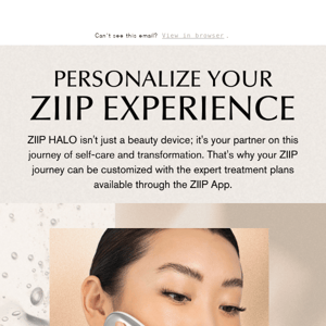 Personalize Your ZIIP Journey