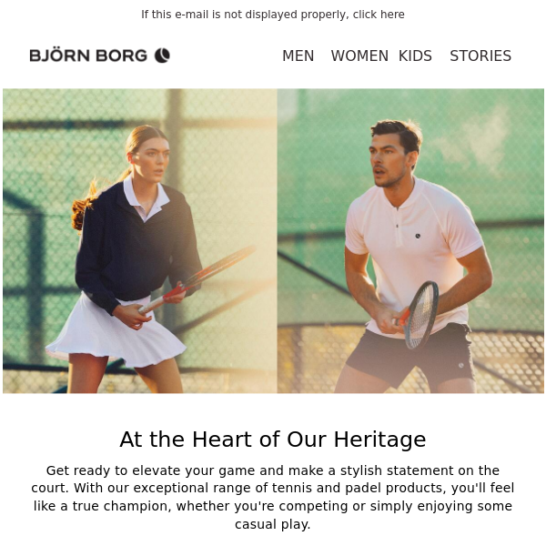 Our Heritage | Tennis Collection