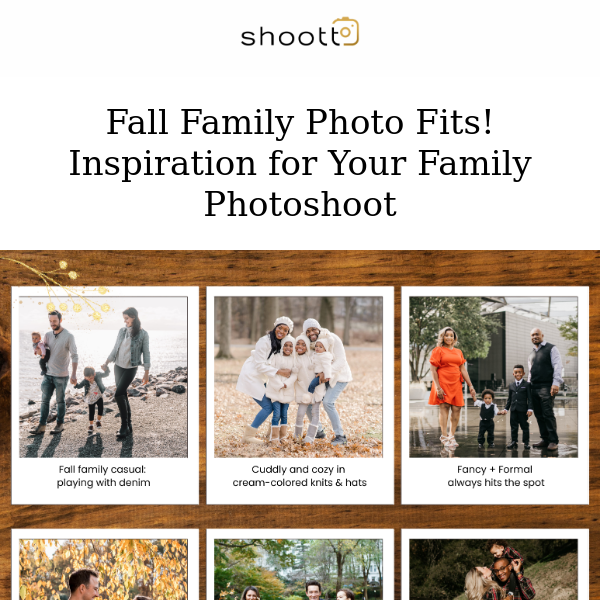 Fall family photo inspiration!