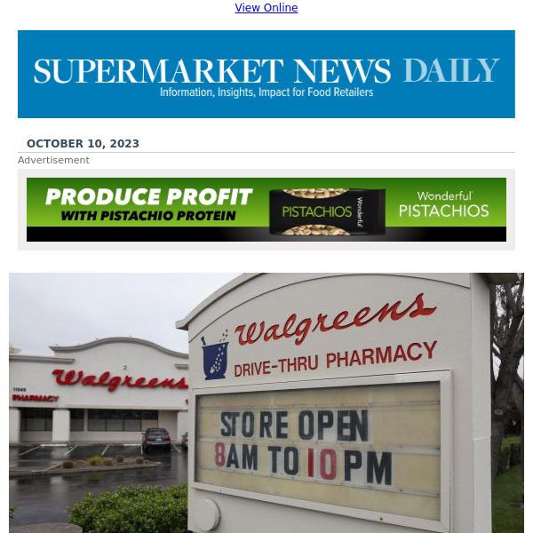 SN Top 10: Kroger, Albertsons, Walmart top the week's headlines