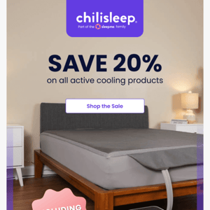 On Sale Now: All Cooling Sleep Tech