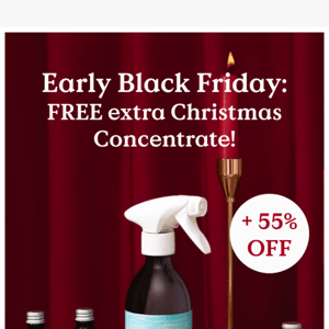 Get your FREE Christmas Concentrate
