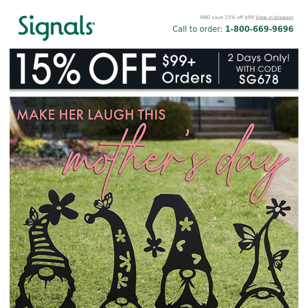 Shop NOW for Mother's Day gifts