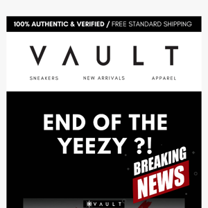 The End Of The Yeezy Is Here❌