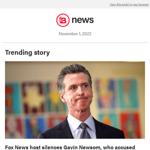 Fox News host silences Gavin Newsom, who accused him of 'aiding and abetting' Paul Pelosi attacker
