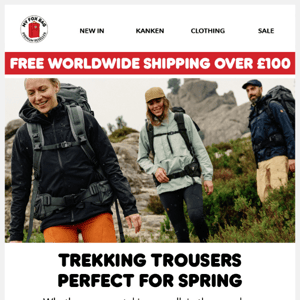 Trekking Trousers Perfect For Spring