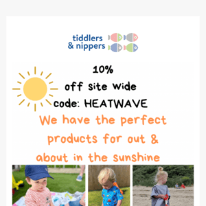 🔥☀️ 🛍️  SALE 10% off everything - Grab those products perfect for summer