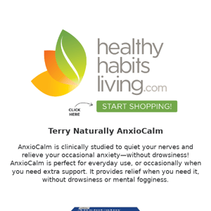 Relieve your anxiety with AxioCalm!