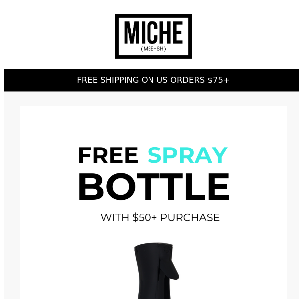 Free Continuous Mist Spray Bottle 🎁