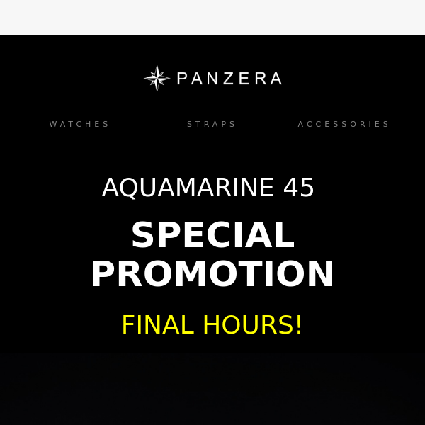 AQUAMARINE 45 Promotion - Last Remaining Hours!