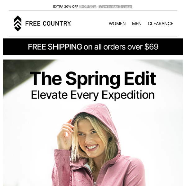 Elevate every expedition: extra 20% off