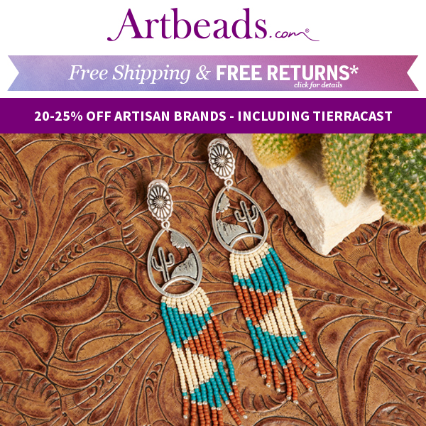 Artisan Brands on Sale + Last Chance for TierraCast!