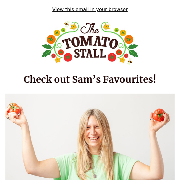 Check out Sam's favourite products