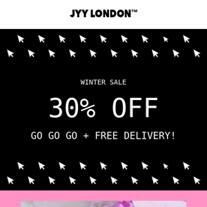 30% OFF PLUS FREE UK DELIVERY!✨