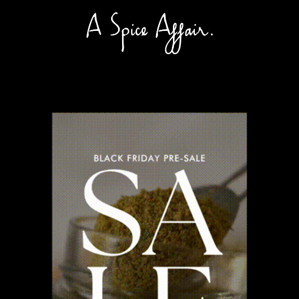 ✨ Black Friday Pre-Sale Is Here: Save Up to 60% on Gourmet Spice Sets