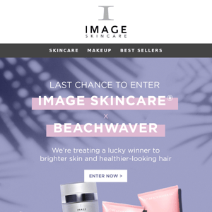 Last chance to enter: IMAGE x Beachwaver giveaway