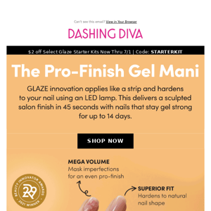 The Incredible 14-Day Pro-Finish Gel Mani