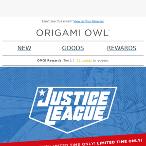 50% OFF Justice League! ❤️💙
