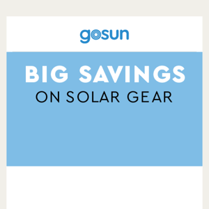 Time To Go Solar & Save BIG!