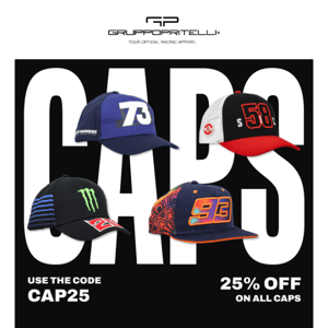 Code: CAP25 | Still need to choose your favourite hat?