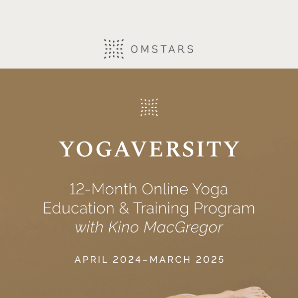 Early bird for Yogaversity is now open!