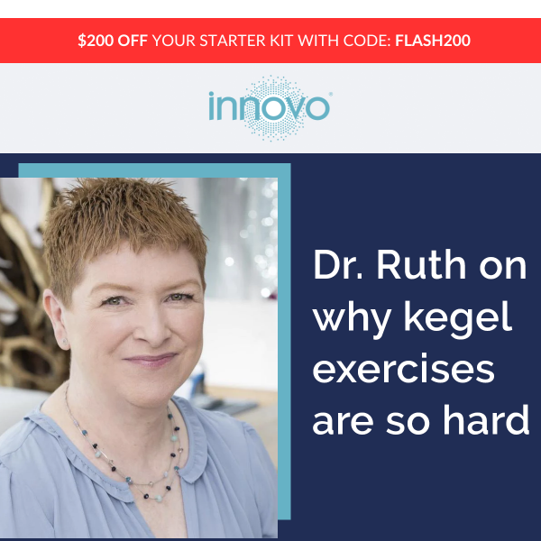 Dr. Ruth on Why Kegel Exercises are so Hard?