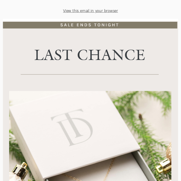 🌟 Last Chance! 🌟 Sale ends TONIGHT!